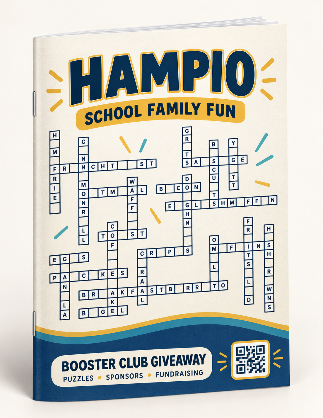 School Family Fun short Hampio giveaway booklet concept